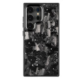 Samsung S25 Plus - Capa Carbono Forjado Macro EVO - Prata