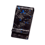 Money Clip - Carbono Forjado - Safira