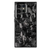 Samsung S25 Plus - Capa Carbono Forjado Macro EVO - Obsidiana