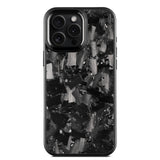 iPhone 14 Plus - Capa Carbono Forjado Macro EVO - Prata