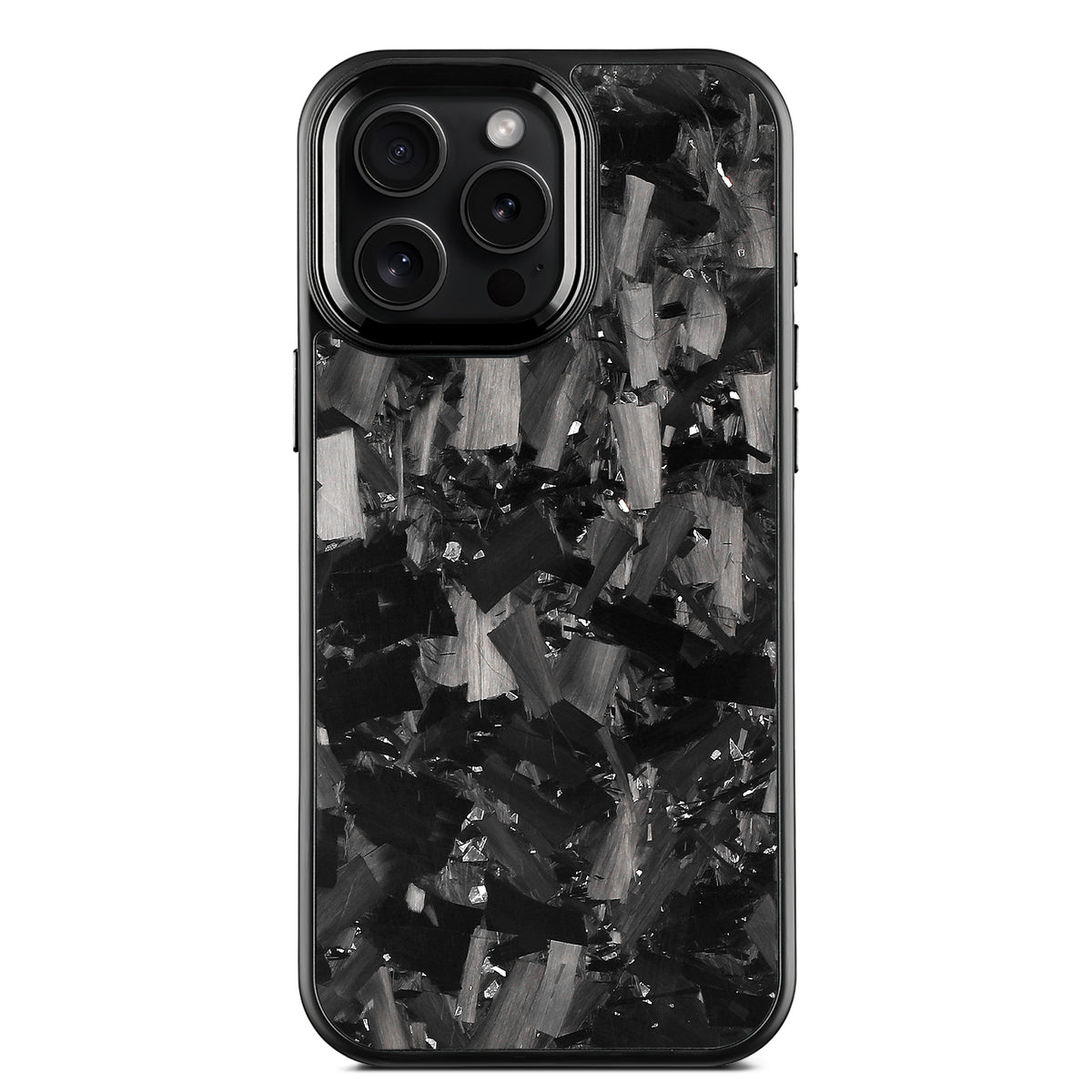 iPhone 11 Pro Max - Capa Carbono Forjado Macro EVO - Prata