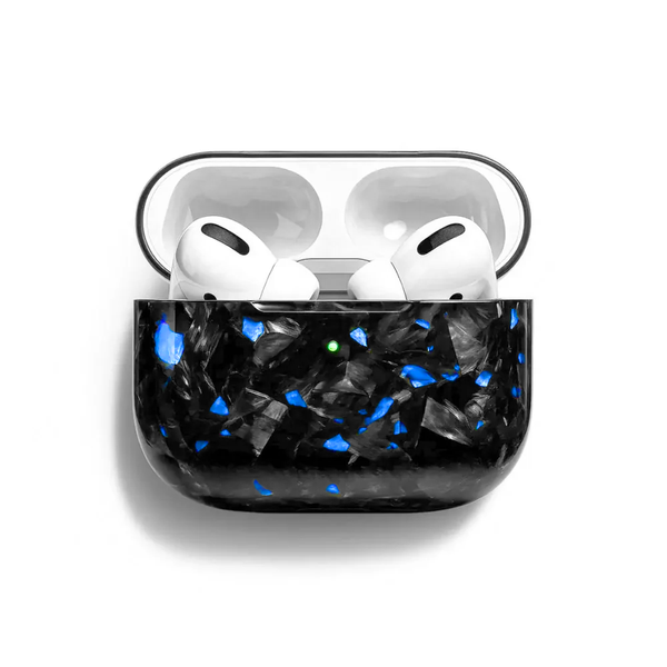 AirPods - Capa Carbono Forjado - Safira