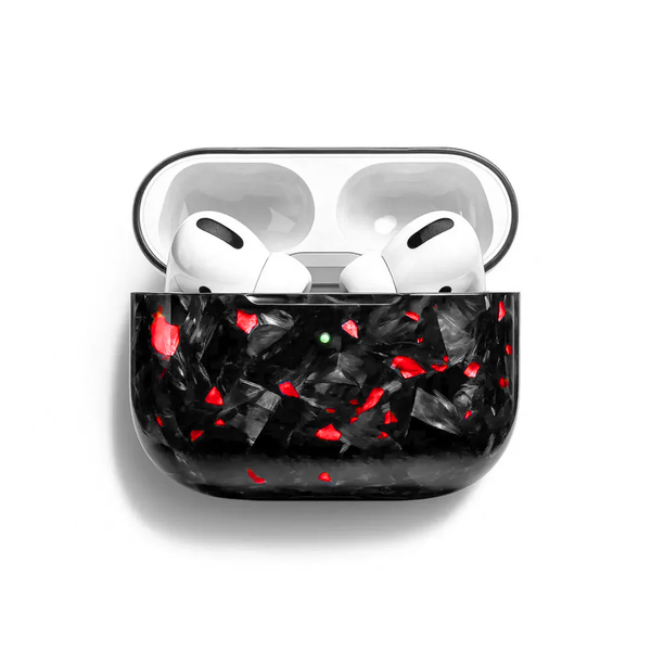 AirPods - Capa Carbono Forjado - Rubi