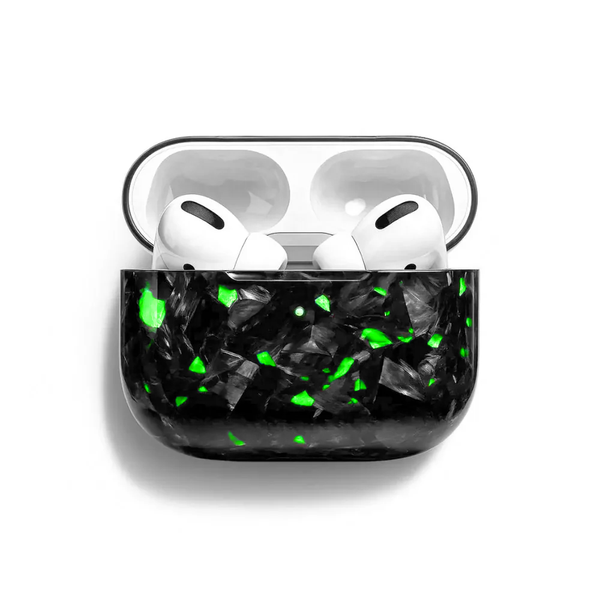 AirPods - Capa Carbono Forjado - Esmeralda