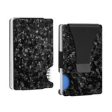 Porta-Cartões - Carbono Forjado - Obsidiana