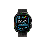Apple Watch 7/8/9 (45MM) - Capa Carbono Forjado - Esmeralda