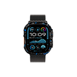 Apple Watch 10/11 (46MM) - Capa Carbono Forjado - Safira