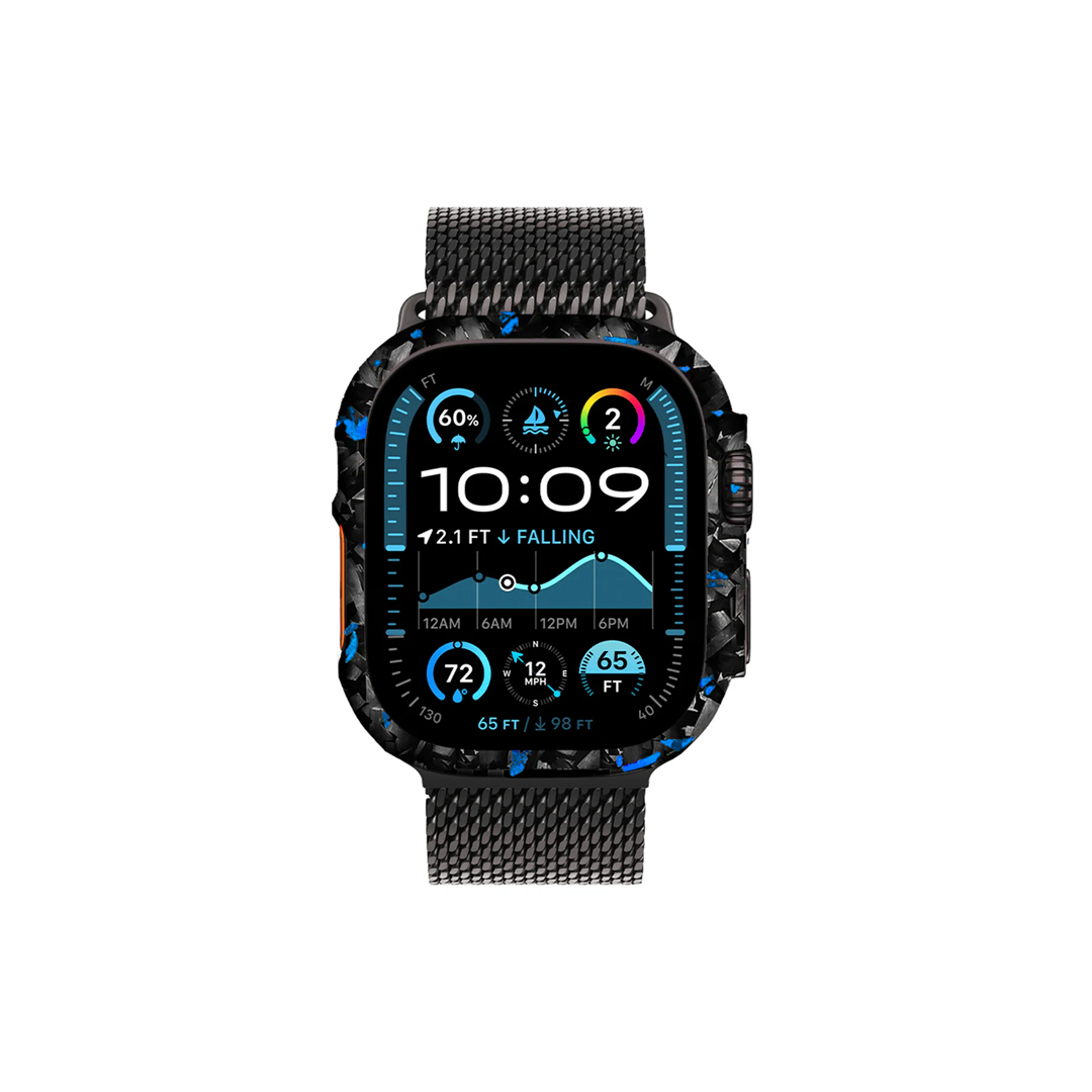 Apple Watch - Capa Carbono Forjado - Safira