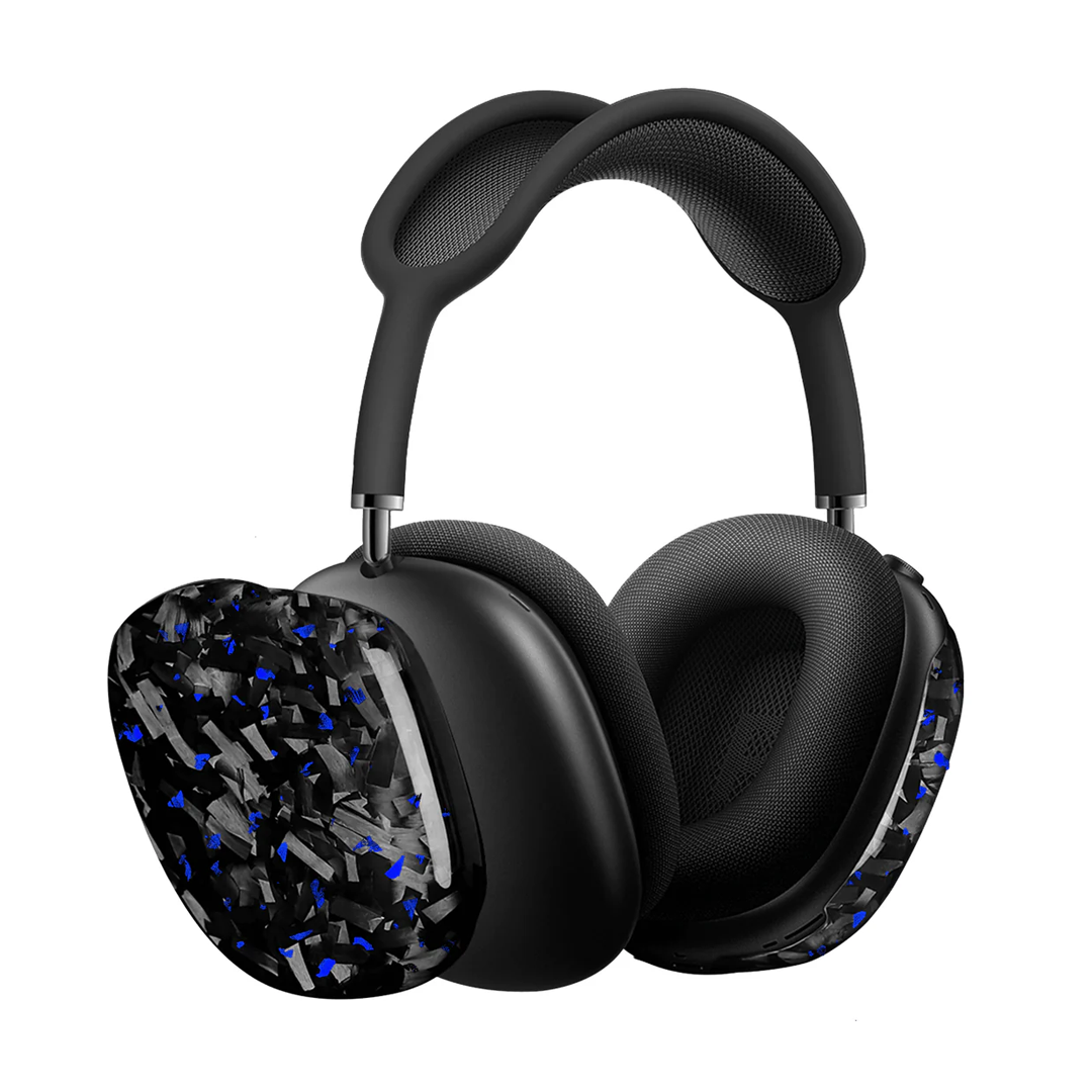 AirPods Max - Capa Carbono Forjado - Safira