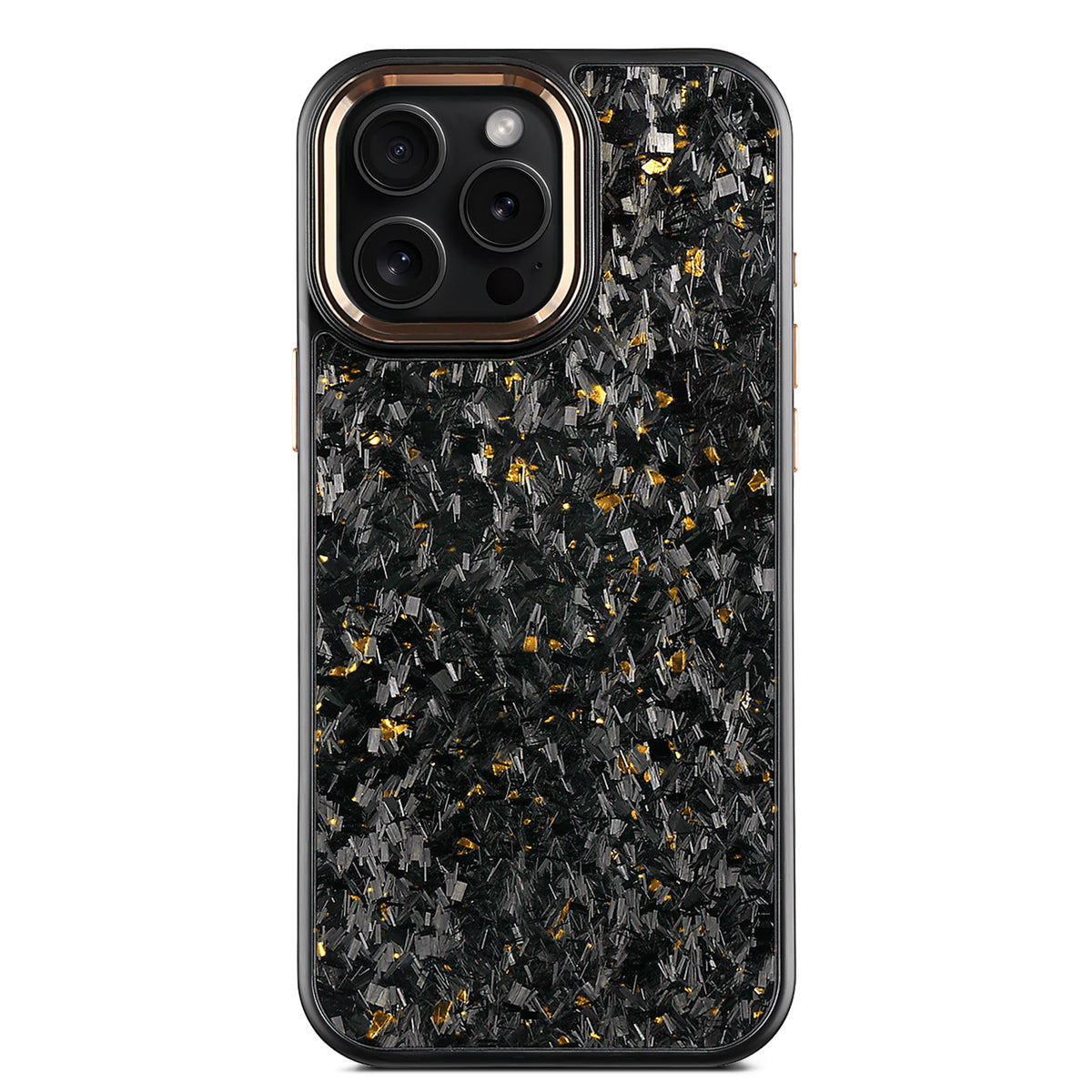 iPhone 11 Pro Max - Capa Carbono Forjado Micro EVO - Ouro