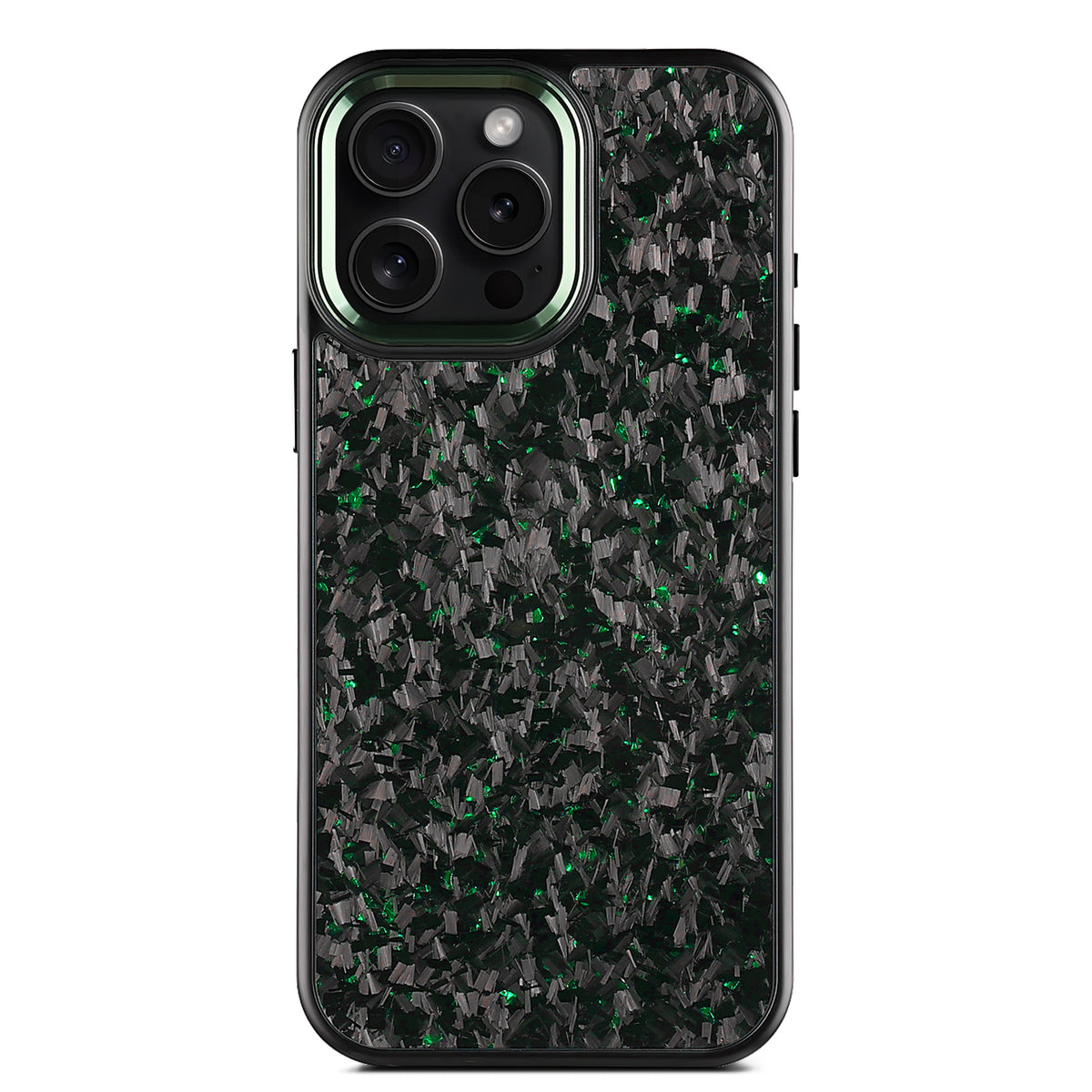 iPhone 11 Pro Max - Capa Carbono Forjado Micro EVO - Esmeralda
