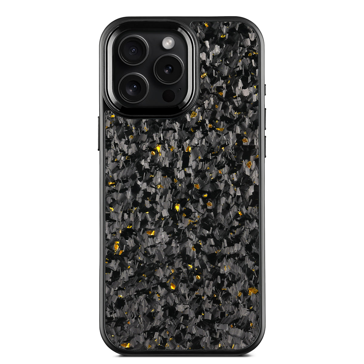 iPhone 11 Pro Max - Capa Carbono Forjado Micro EVO - Ouro