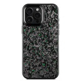 iPhone 15 Plus - Capa Carbono Forjado Micro EVO - Esmeralda