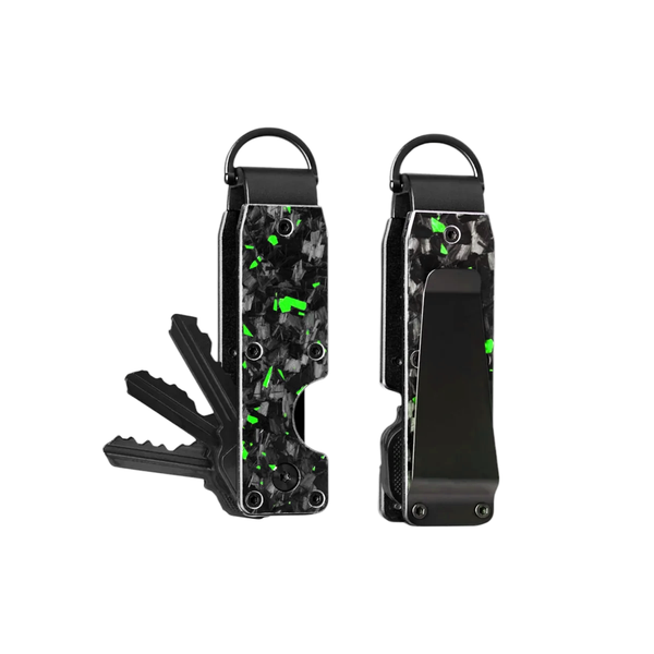 Keycase - Carbono Forjado - Esmeralda
