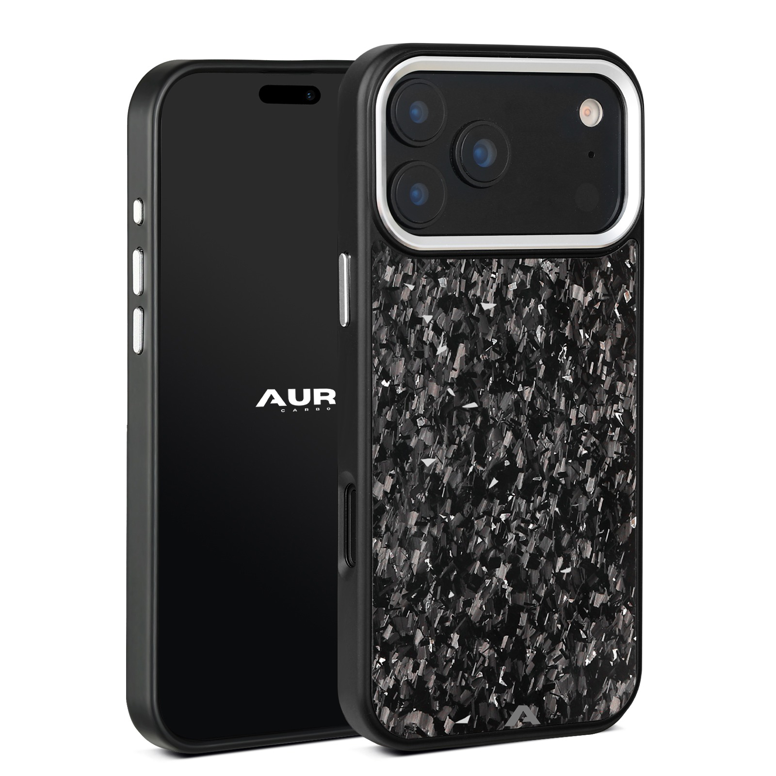 iPhone - Capa Carbono Forjado Micro EVO - Prata