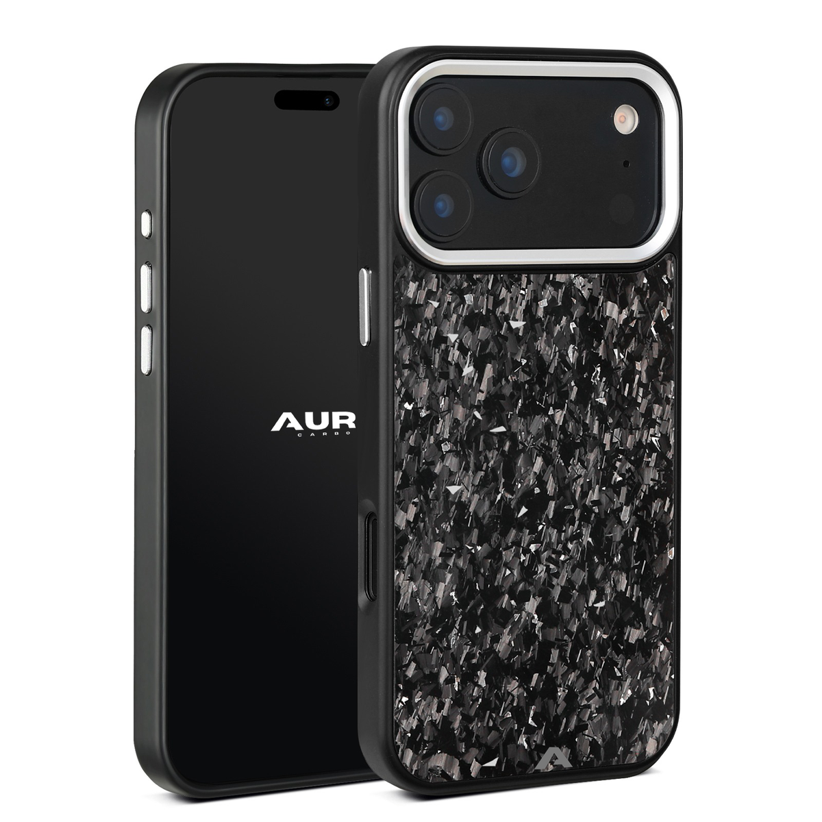 iPhone - Capa Carbono Forjado Micro EVO - Prata