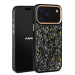 iPhone - Capa Carbono Forjado Micro EVO - Ouro