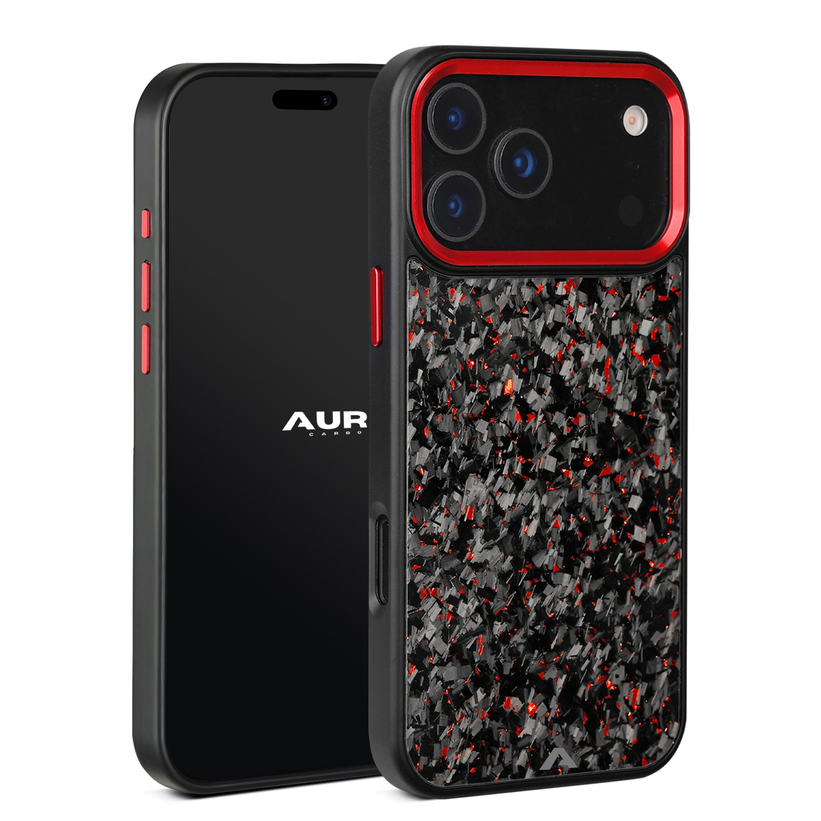iPhone - Capa Carbono Forjado Micro EVO - Rubi