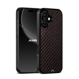 iPhone 16 - Capa Fibra de Carbono FLEX - Rubi