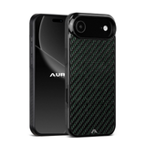 iPhone 14 - Capa Fibra de Carbono FLEX - Esmeralda