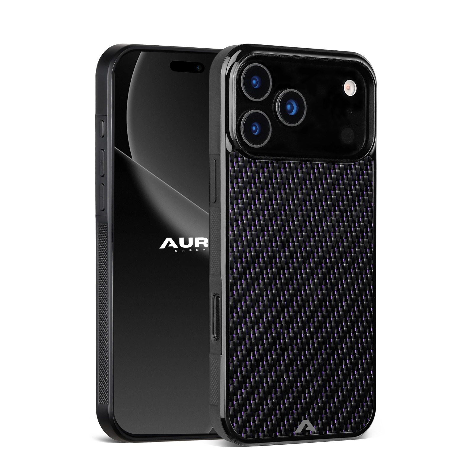 iPhone - Capa Fibra de Carbono FLEX - Ametista