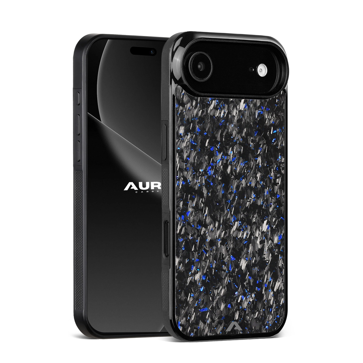 iPhone 17 Pro - Capa Carbono Forjado Micro FLEX - Safira