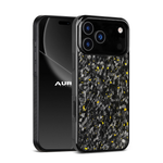 iPhone - Capa Carbono Forjado Micro FLEX - Ouro