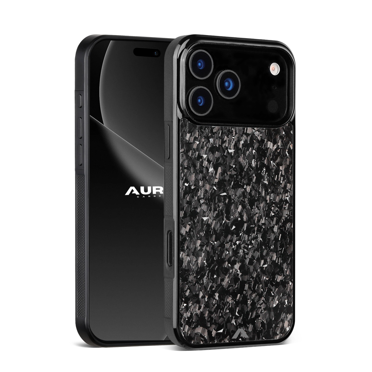 iPhone - Capa Carbono Forjado Micro FLEX - Prata