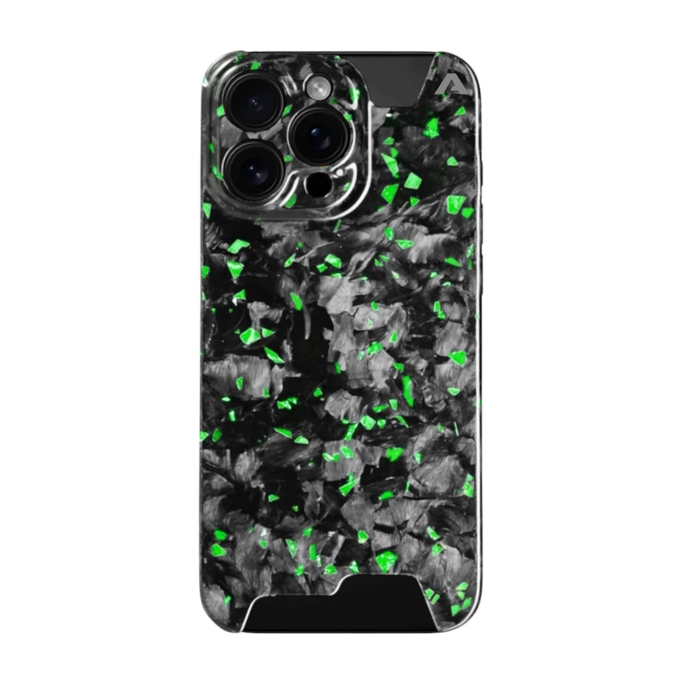iPhone - Capa Carbono Forjado NAKED - Esmeralda